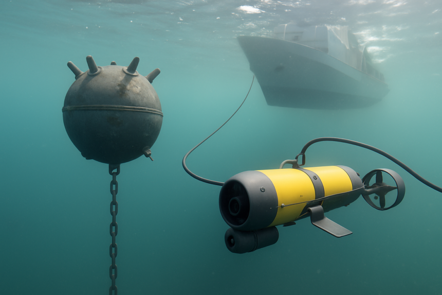 Royal Navy Deploys Mine-Hunting Drone Amid Hormuz Coalition Efforts
