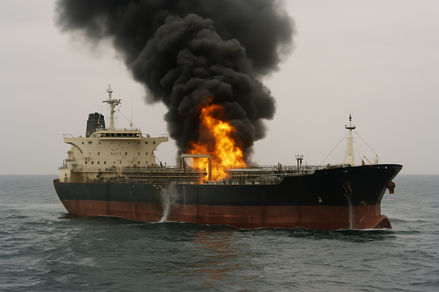 Tanker Fire Near Masirah Island Prompts Crew Evacuation and Caution