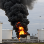 Ukrainian Drone Strike Ignites Fire at Tamanneftegaz Terminal in Temryuk