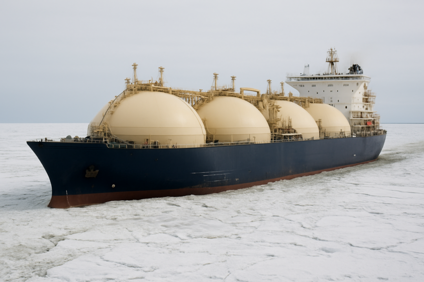 Russia Launches Second Arctic LNG Carrier, Konstantin Posyet