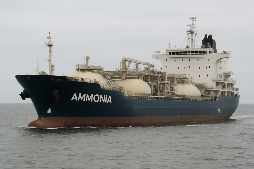 MOL and JERA Confirm Long-Term Charter for Ammonia Carriers