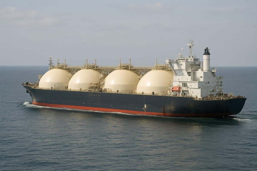 Russia Arms LNG Carrier Marshal Vasilevskiy Amid NATO Tensions
