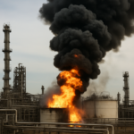Ukrainian Strikes Ignite Sloviansk Refinery, Fuel Supply Concerns Rise