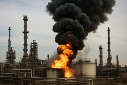 Ukrainian Strikes Ignite Sloviansk Refinery, Fuel Supply Concerns Rise