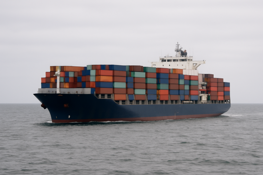 Global Feeder Shipping Containership Attacked in Hormuz Crisis