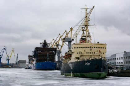 Finnish Icebreaker Nordica Departs for Arctic Support Mission in Canada