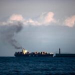 HMM Platinum Boxship Seeks Refuge in South Africa After Fire Incident