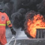 UAE Coast Guard Rescues 22 Crew from Burning Oil Tanker in Gulf