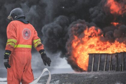 UAE Coast Guard Rescues 22 Crew from Burning Oil Tanker in Gulf